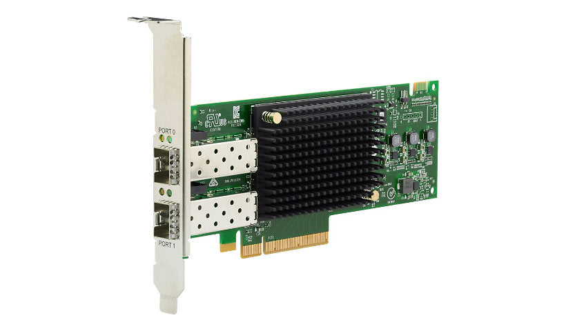 HPE SN1700E R7N78A Dual 64Gb FC HBA with SW Optics, PCIe 4.0 x8