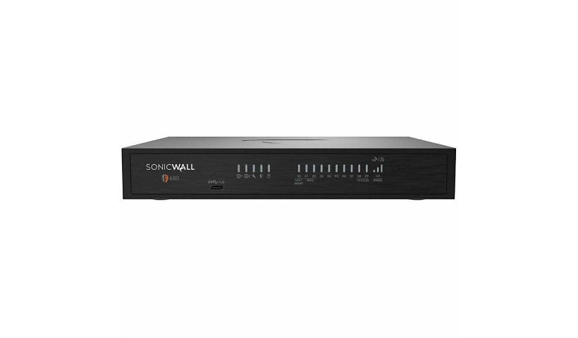 SonicWall TZ680 High Availability 03-SSC-7014 Firewall, 2 x SFP+