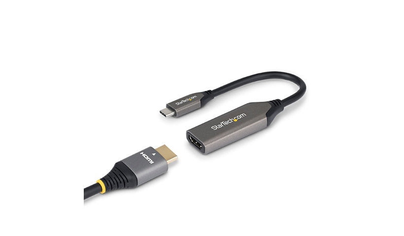 StarTech.com USB-C to HDMI 2.1 Adapter, 8K 60Hz / 4K 120Hz, USB4/Thunderbolt
