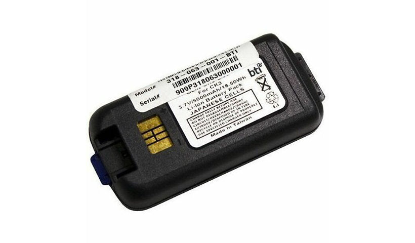 BTI 3.7V 5000mAh Battery for Honeywell CK67/CK62, CK67-BTSC-001-BTI