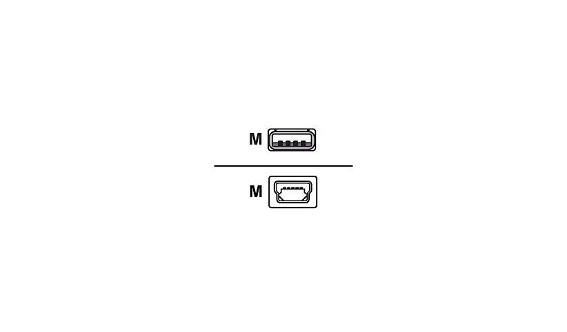 Zebra USB to Mini-USB Cable for RW 420 Printer