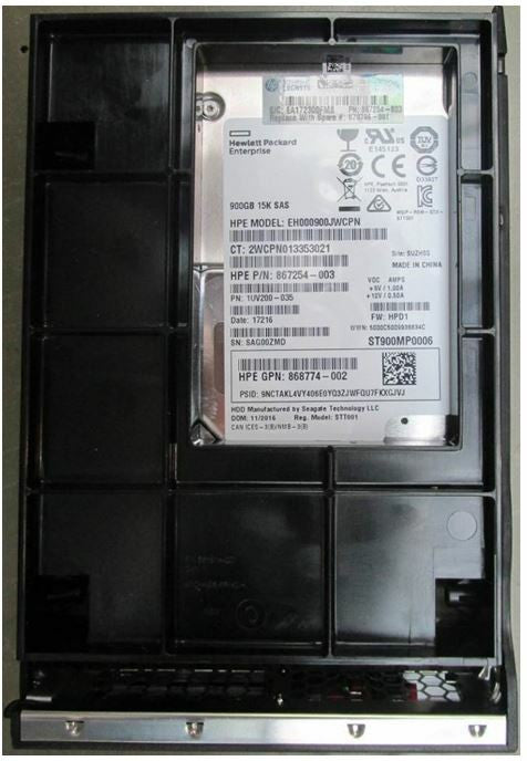 HPE 870761-H21 900GB 15K RPM 3.5in LFF 12G SAS Enterprise HDD for Gen9 Gen10