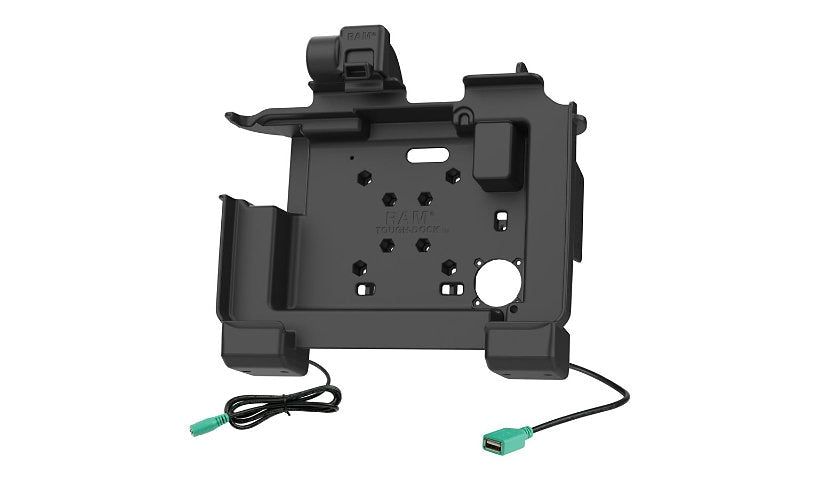 RAM Powered Data Dock for Zebra, USB + 5.5mm DC, VESA 75, RAM-HOL-ZE25PDU