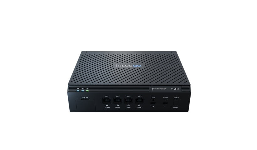 Inseego Wavemaker FX4200 5G Wi-Fi 7 Router Battery Display TAA 649496027544
