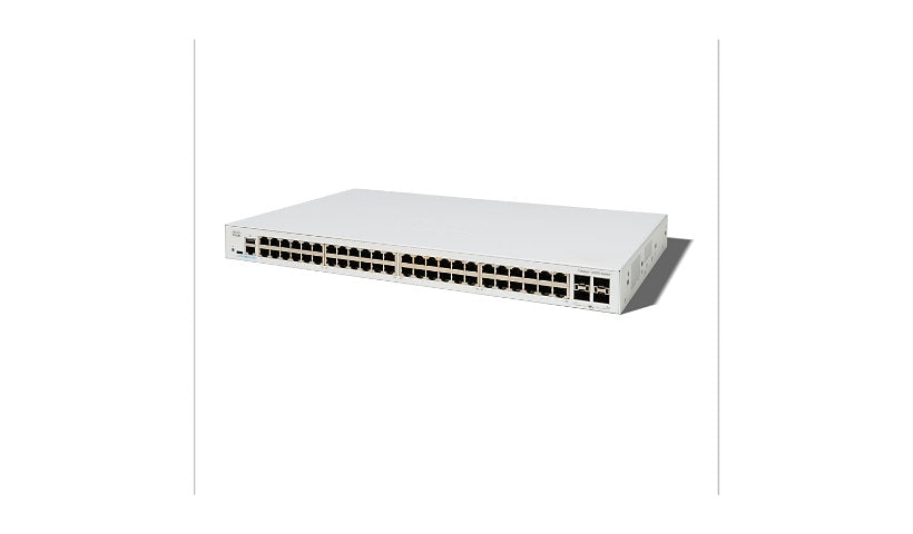 Cisco Catalyst 1300X C1300X-48T-4X 48-Port Gigabit Switch, 4x 10G SFP28