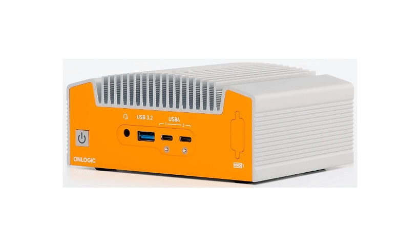 OnLogic ML100G-42 DIN-Rail Industrial PC, Ryzen 7 8840U, 8GB, 256GB SSD