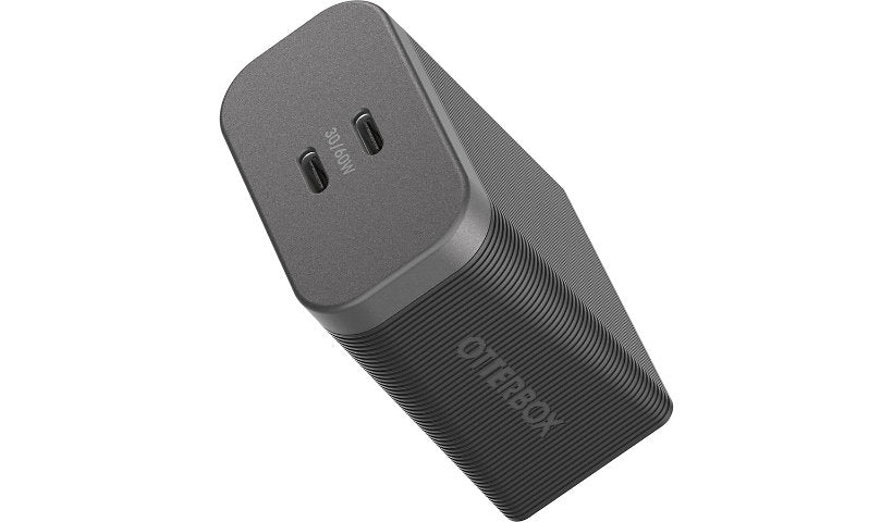 OtterBox Premium Pro 60W Dual USB-C GaN Wall Charger 78-80908