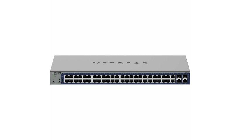 Netgear GS752TXv3 GS752TX-300NAS 48-Port Gigabit Smart Switch, 4x 10G SFP+