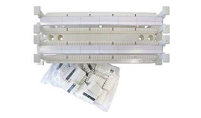 Allen Tel GB100-C5-KIT 100-Pair Cat5e Terminal Block Kit Wall or Rack Mount