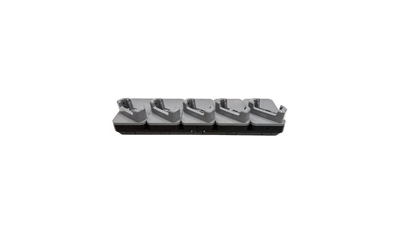 Zebra 5-Slot Ethernet Cradle Kit, Booted TC5A, CRD-TC5AB-5SE5D-1