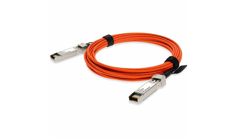 Proline MSA Compliant 5m (16.4ft) 25GBase-AOC SFP28 to SFP28 Active Optical Cable, 850nm Multimode, Orange, SFP-28G-AOC5M-OE-PRO
