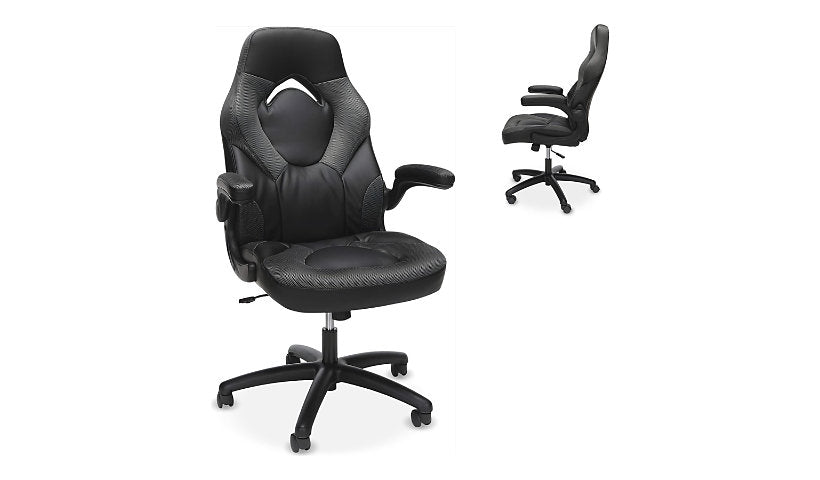 RESPAWN 3085 High-Back Racing Gaming Chair, Gray, RSP-3085-GRY