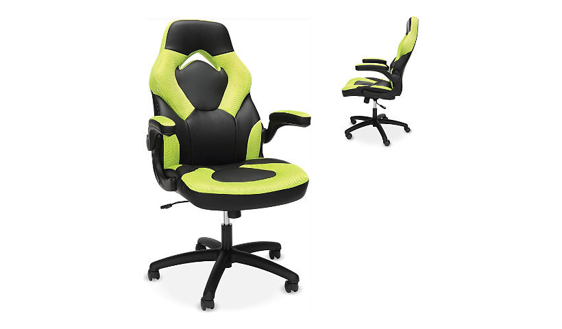 RESPAWN 3085 High-Back Racing Gaming Chair, Green, RSP-3085-GRN