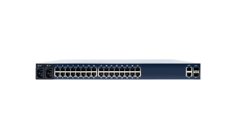 ZPE Nodegrid Serial Console Plus NSCP-T32R-CORE-DAC 32 Port, Dual PSU, TPM 2.0