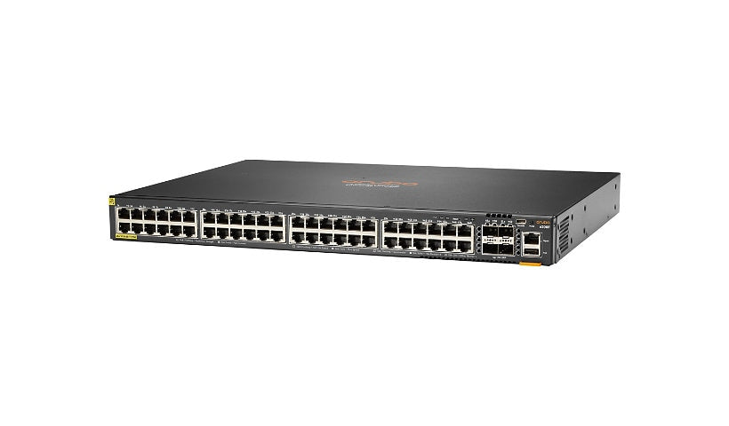 HPE Aruba Networking CX 6200F JL727A 48-Port PoE+ Switch, 4x 10G SFP+, 370W