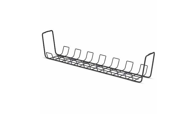 StarTech.com S1MB-DESK-CABLE-TRAY Under-Desk Cable Management Tray 24 in 5 Year