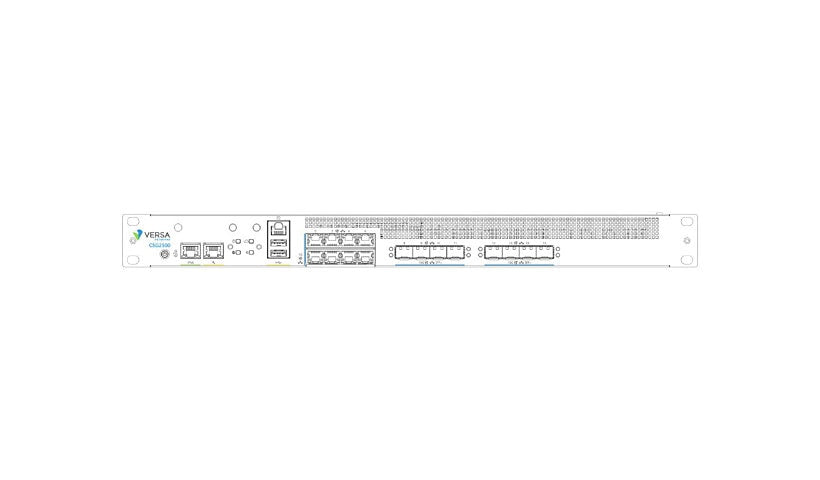 Versa CSG2500 Secure SD-WAN Gateway, 50 Gbps, 8 x 10G SFP+, 96 GB