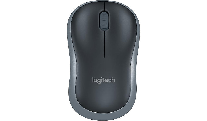 Logitech M185 Wireless Mouse Nano Receiver Black TMU-910-002225