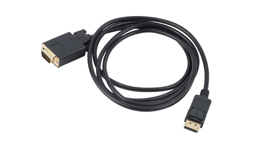 B3E AP-DPVGA-6FTB DisplayPort to VGA Cable 6 ft 1080p 60Hz