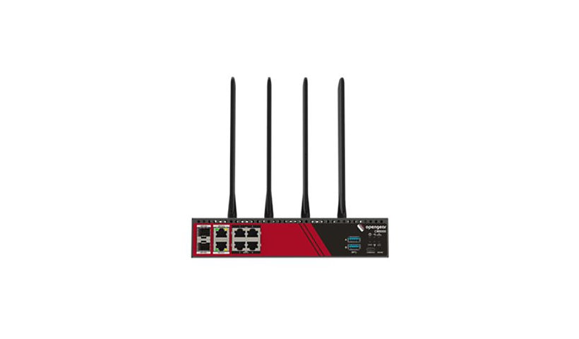 Opengear CM8004-C 4 Port Console Manager with 5G/LTE Cat 20, Dual SIM, TPM 2.0