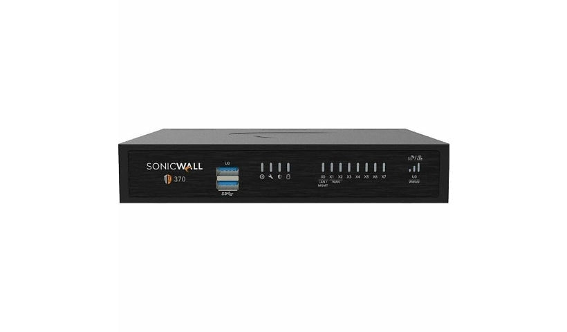 SonicWall TZ370 03-SSC-8991 Firewall, 8 Ports, Expandable Storage