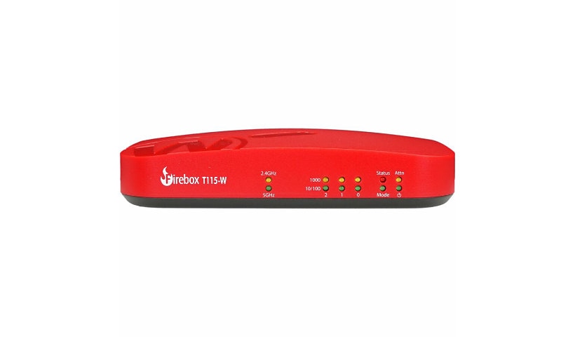 WatchGuard Firebox T115-W WGT116000 Firewall, Wi-Fi 7, Appliance Only