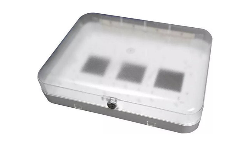 AccelTex ATS-00733 Locking Wall Enclosure 12x16x4, Polycarbonate, White