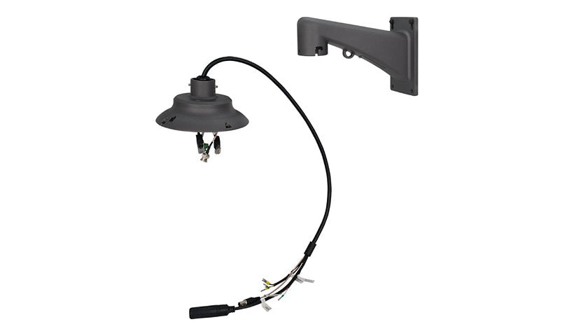 Bolin 1m RS-422 Camera Control Cable with RJ-45, BNC and 3-Pin Terminal Block, IP67, Gray, SD-TCA