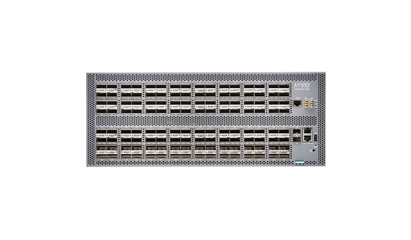 Juniper QFX5220-128C-D-AFO 4U Spine Switch, 400GbE, DC Power, Airflow Out