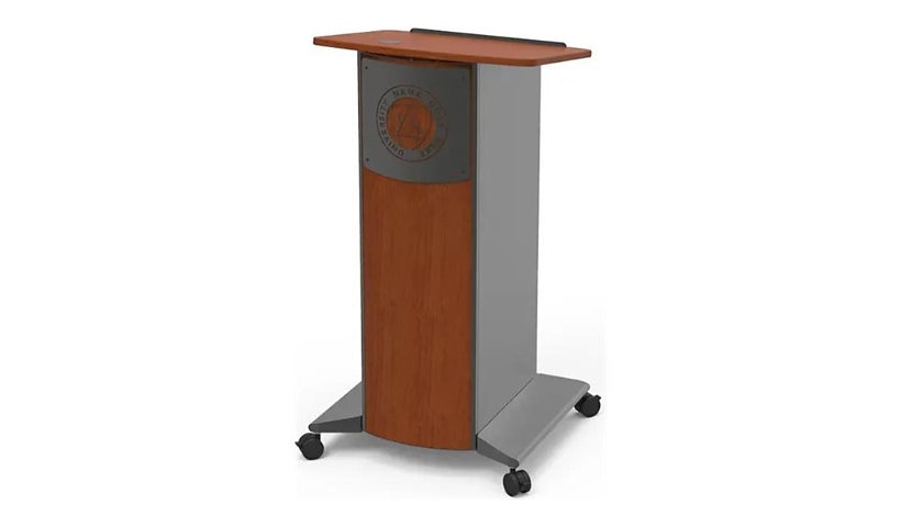 Spectrum SLIM AV-Ready Lectern, Black, 55152-BKBKB202210002