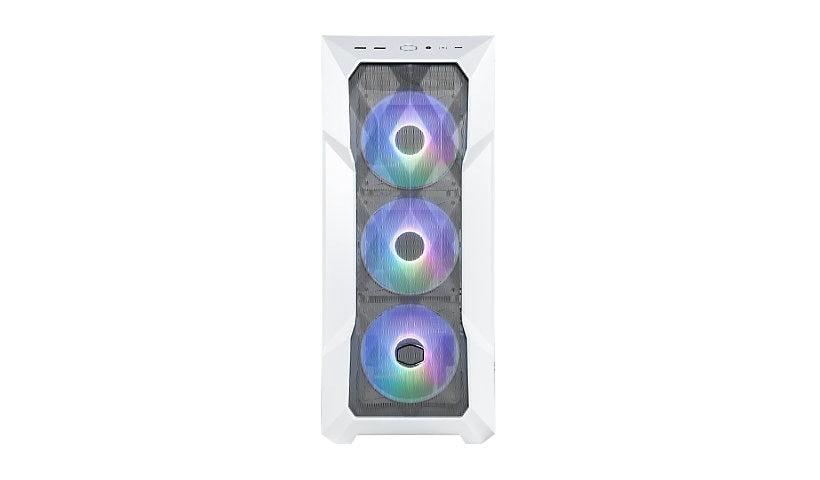 Cooler Master MasterBox TD500 Mesh V2 Mid Tower Case, ARGB, White