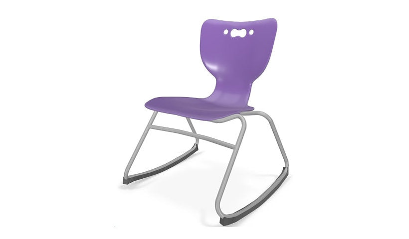 MooreCo Hierarchy Rocking Student Chair, Purple, 54716-1-PURPLE-NAPL