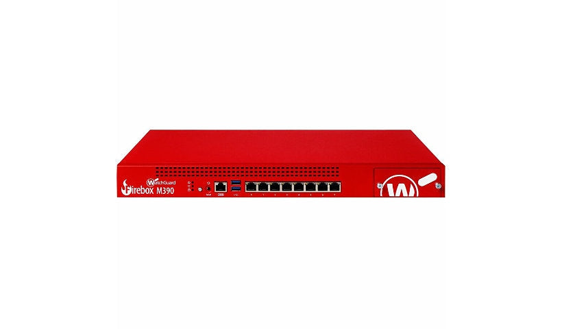 WatchGuard Firebox M390 WGM390000 Firewall, 18 Gbps, 8 Ports
