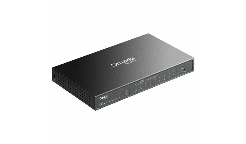 TP-Link Omada ES210GP 10-Port Gigabit Easy Managed Switch, 8x PoE+, 63W