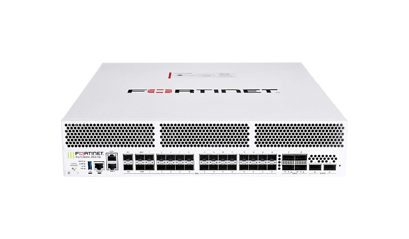 Fortinet FortiGate 3501G FG-3501G Firewall, 595 Gbps, 400G QSFP-DD, 2U