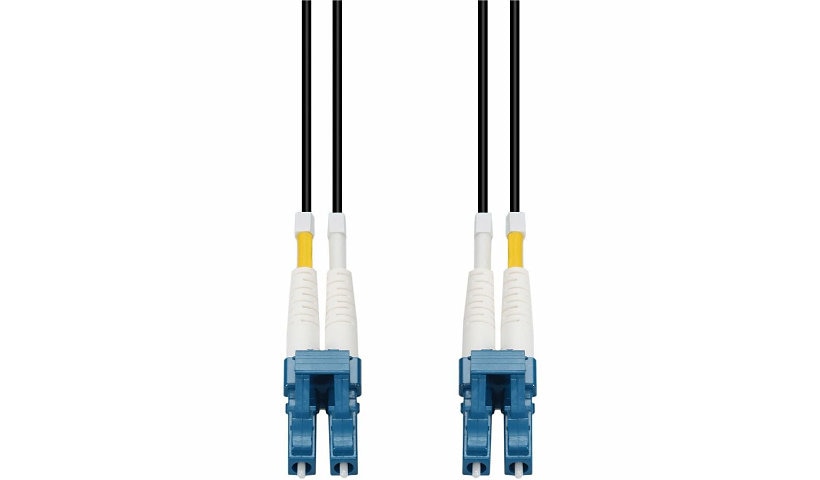 Proline PRO-LC-LC-45MS9SMFOA 45m (147.6ft) LC to LC OS2 Single Mode Simplex Armored Outdoor Fiber Patch Cable, 9/125, Black