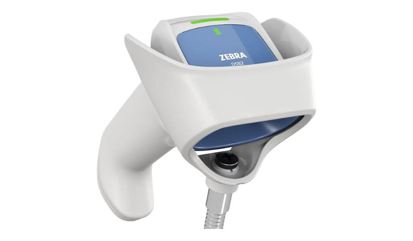 Zebra Gooseneck Scanner Cup, Healthcare White, CUP-GS0082C-0B