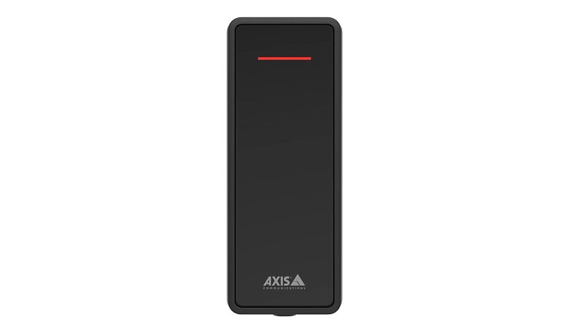 Axis A4030-E Mullion RFID Reader OSDP DESFire EV3 Outdoor Black