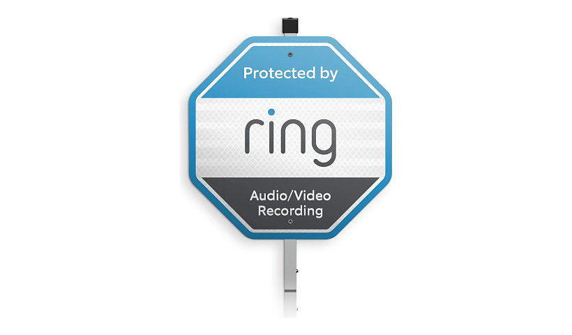 Ring Protected by Ring Security Yard Sign 220 x 220mm 1 Year