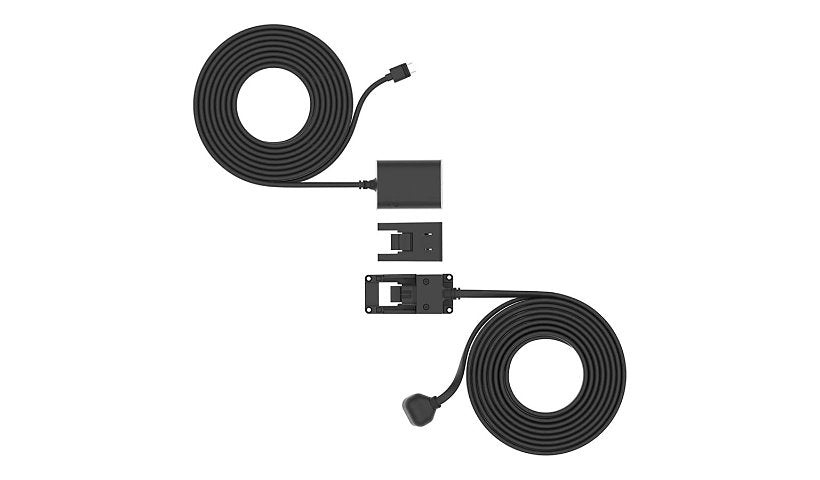 Ring USB-C Power Adapter Indoor Outdoor Black 11.5ft Cable 1 Year