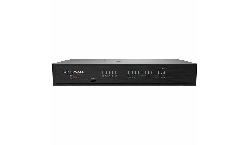 SonicWall TZ480 03-SSC-6982 Firewall, 8 x 2.5G/5G, 2 x SFP+