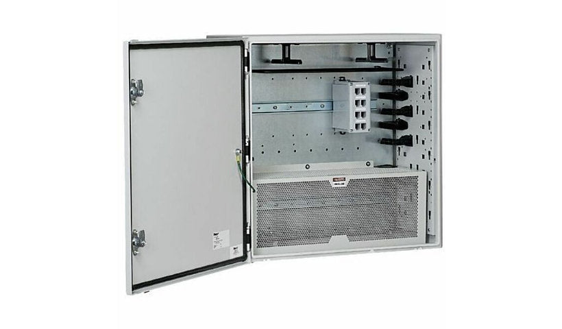 Panduit Z22C-SS Industrial Network Zone Enclosure 24 x 24 in Mild Steel 1 Switch