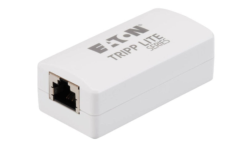 Eaton Tripp Lite Medical-Grade Ethernet Isolator Coupler, CAT6 RJ45 Female to Female, IEC 60601-1, 10G, TAA Compliant, White, N234-MI-BX