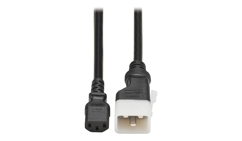 Tripp Lite P032-E02 C20 to Locking C13 Heavy-Duty Power Cord 2 ft 15A 100-250V