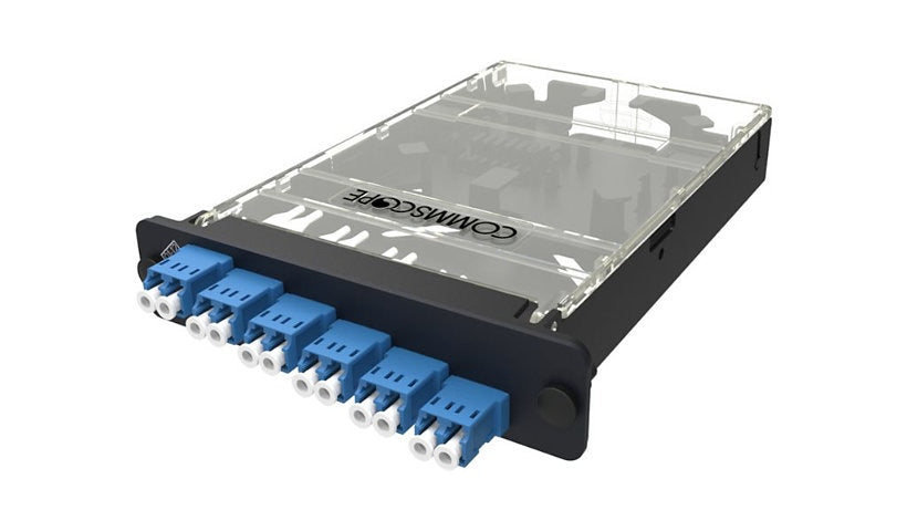 CommScope 760221747 TeraSPEED Fiber Optic Cassette 12 LC/UPC Singlemode