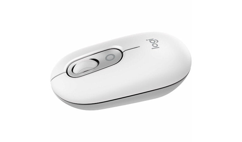Logitech POP Mouse Bluetooth SilentTouch Programmable White 910-007408 1 Year