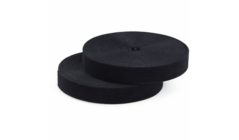 StarTech.com HKLP5010B Hook and Loop Cable Tie Roll 50 ft 1 in Wide 2 Year
