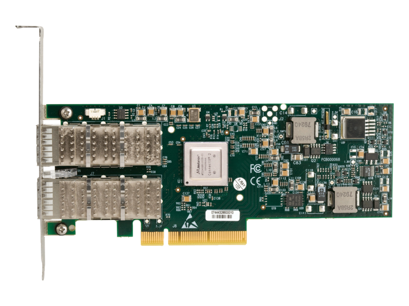 HPE InfiniBand 764284-B21 544+QSFP FDR/40Gb 2-Port Adapter for Gen9 Gen10