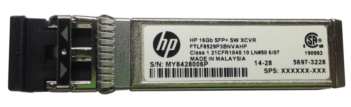 HPE J9054C X111 100Mb SFP LC 100Base-FX Transceiver