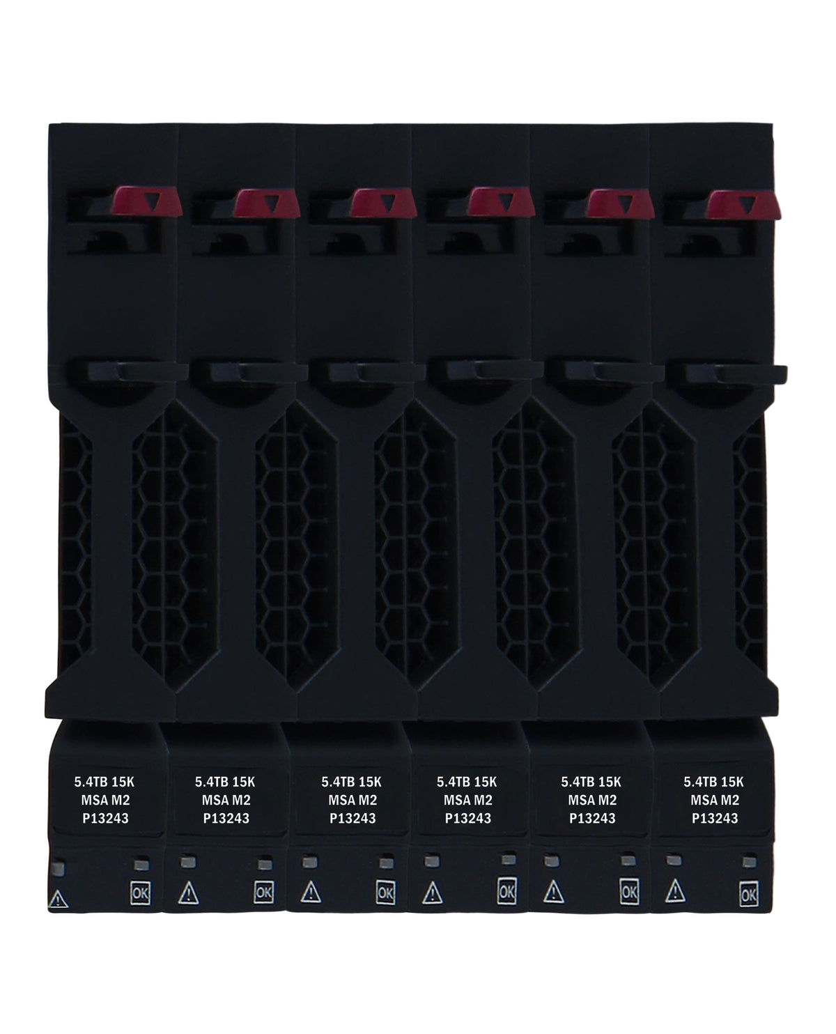 HPE R0Q64A 5.4TB (6x 900GB R0Q53A) 15K RPM 2.5in SFF 12G SAS HDD Bundle for MSA